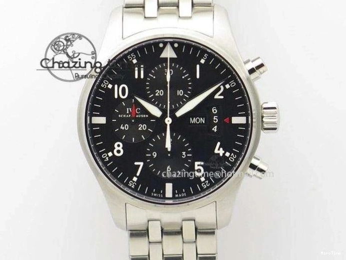 MIROTIME 0423 Mark XVI 1:1 Best Edition MK Maker SS Black Dial A2892 On Black Leather Strap Chic 7371